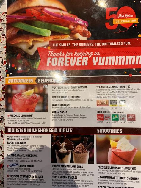 red robin gourmet burgers and brews|red robin menu with pictures.